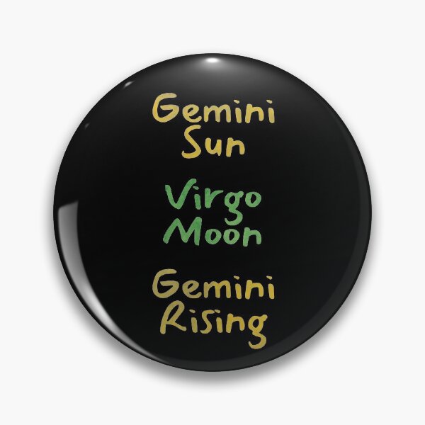 Item preview, Gemini Sun Virgo Moon Gemini Rising Text designed and sold by leomooncreates.
