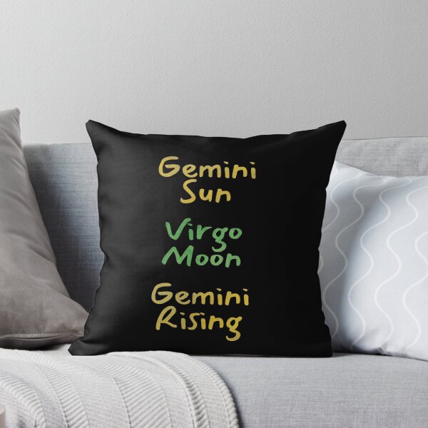 Item preview, Gemini Sun Virgo Moon Gemini Rising Text designed and sold by leomooncreates.