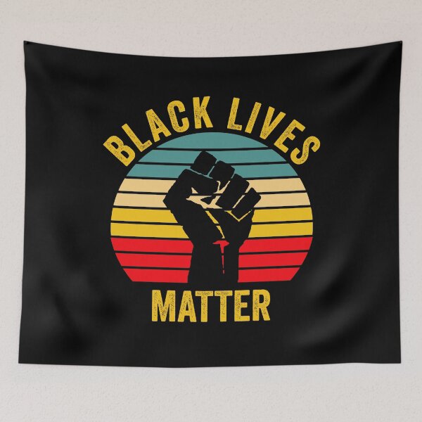 Item preview, Black Lives Matter Vintage Sunset designed and sold by fusedtees.