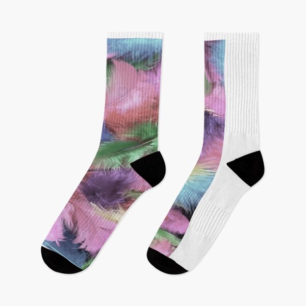 Item preview, Feathers in attractive colors pattern designed and sold by FunnyDSN.