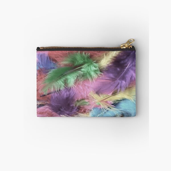 Item preview, Feathers in attractive colors pattern designed and sold by FunnyDSN.