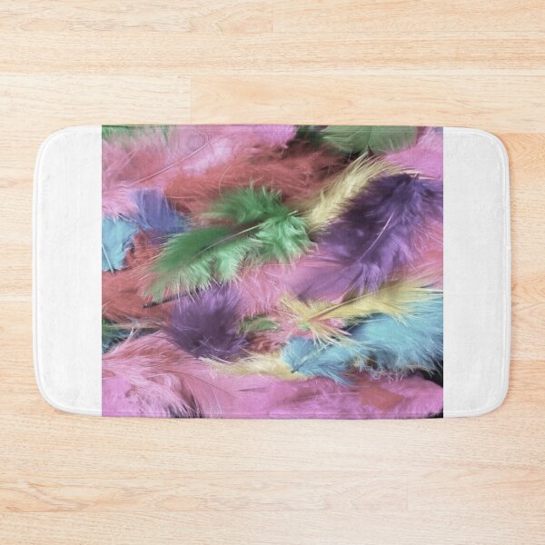 Item preview, Feathers in attractive colors pattern designed and sold by FunnyDSN.