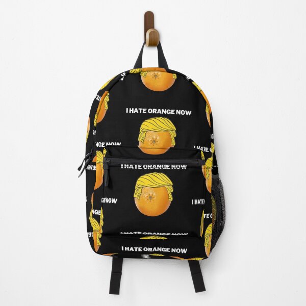Item preview, I Hate Orange Now Fruit With A Wig In Black designed and sold by LuckyKermit.