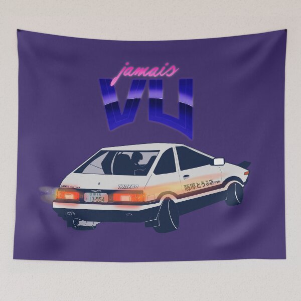 Item preview, Jamais vu intial D sprinter TRUENO AE86 designed and sold by Tropiconcombre.