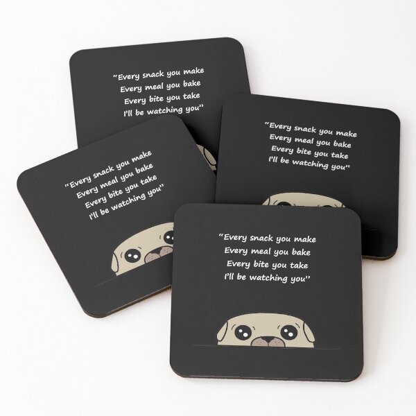 Item preview, Every Bite You Take - I'll Be Watching You designed and sold by Makestudio.