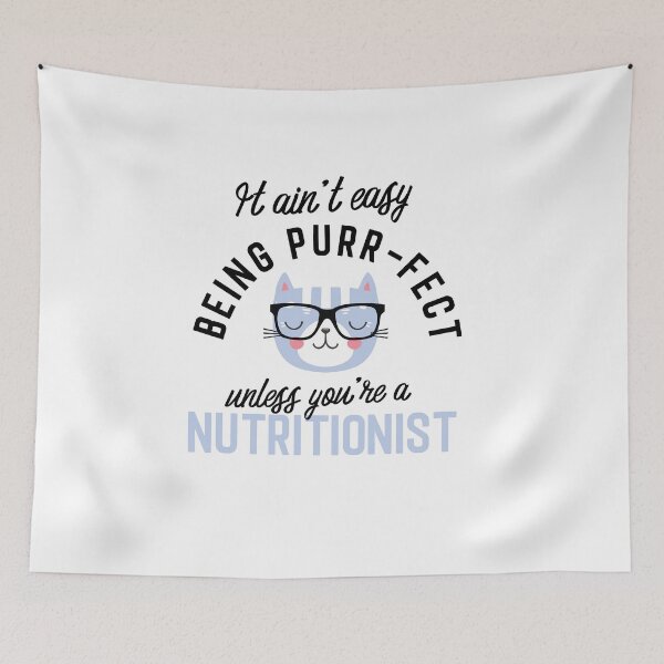 Item preview, Nutritionist Cat Gifts for Cat Lovers - It ain't easy being Purr Fect designed and sold by betternotes.