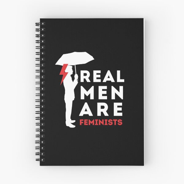 Item preview, Strajk Kobiet - Real Men Are Feminists - white version designed and sold by PinkDuckTees.