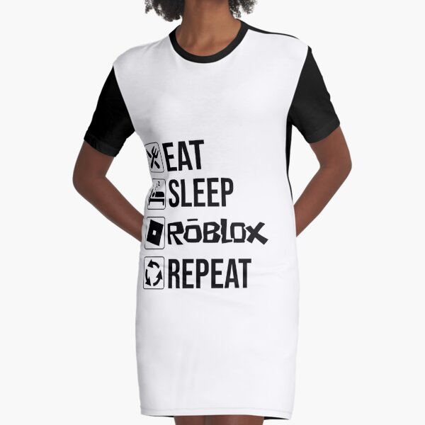 Roblox Faces Pattern Graphic T Shirt Dress By Dennieb Redbubble - sleep dress roblox