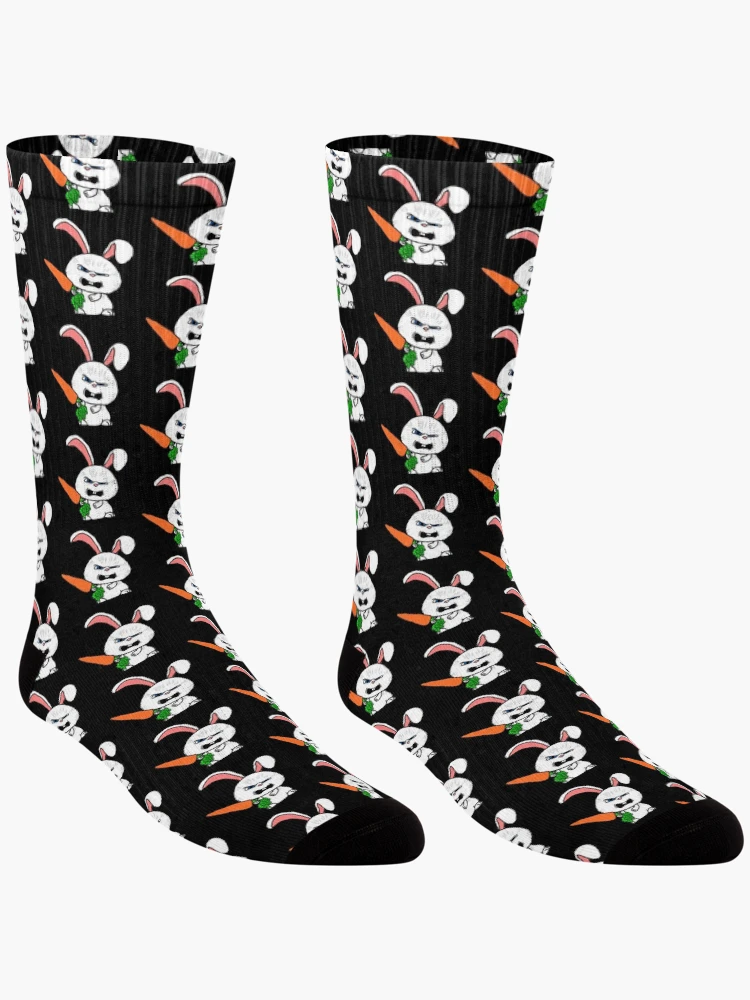 Thumbnail 3 of 5, Socks, Angry Rabbit designed and sold by imphavok.