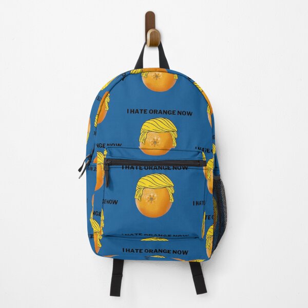 Item preview, I Hate Orange Now Fruit With A Wig In Blue designed and sold by LuckyKermit.