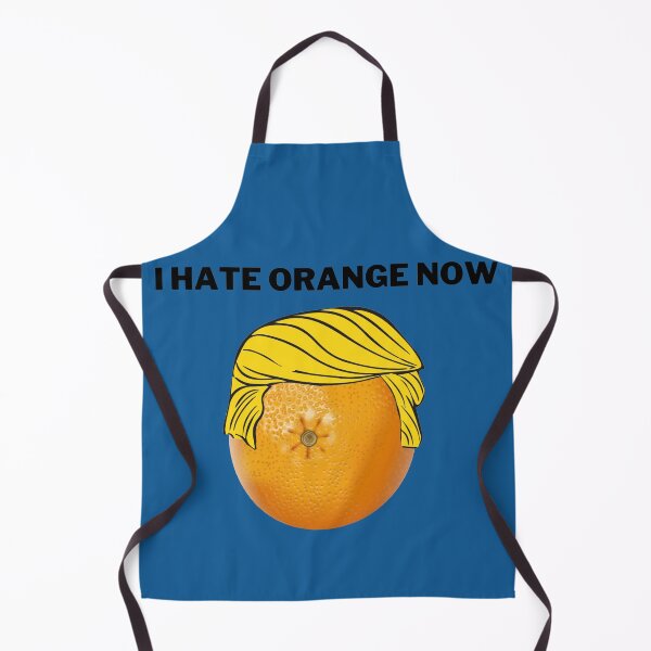 Item preview, I Hate Orange Now Fruit With A Wig In Blue designed and sold by LuckyKermit.