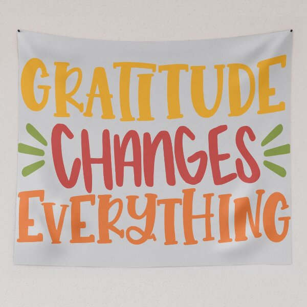 Item preview, Gratitude changes everything- Thanksgiving design designed and sold by Mriganka Gogoi.
