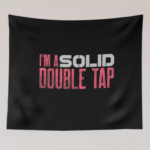 Item preview, I'm a Solid Double Tap designed and sold by Spicy Chilli.