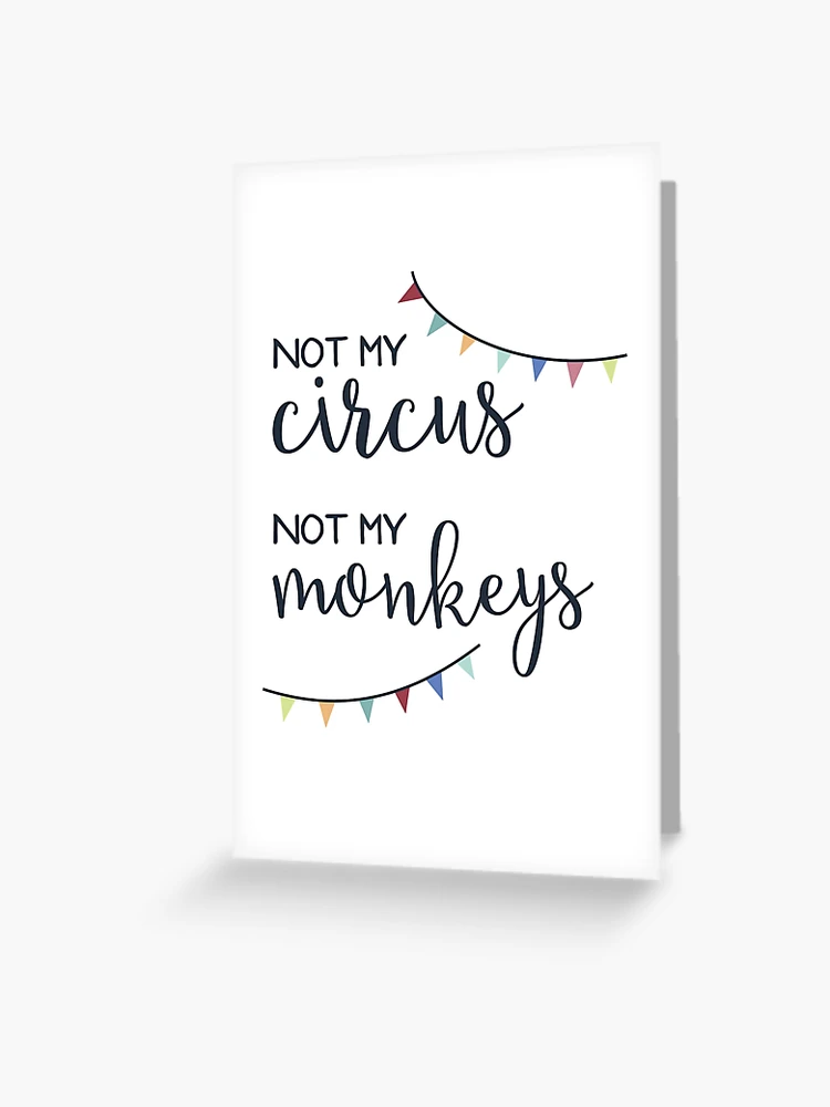 Wholesale Not My Circus Not My Monkeys Pencils for your store