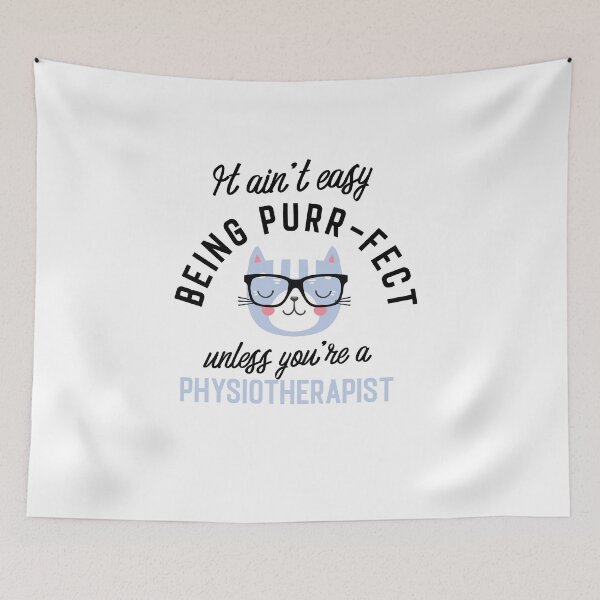 Item preview, Physiotherapist Cat Gifts for Cat Lovers - It ain't easy being Purr Fect designed and sold by betternotes.