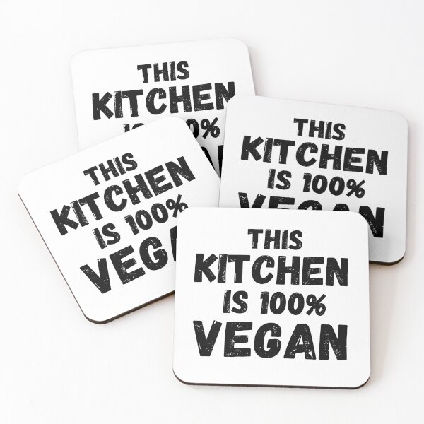 Item preview, THIS KITCHEN IS 100% VEGAN Vegan Cooking designed and sold by a-little-ink.