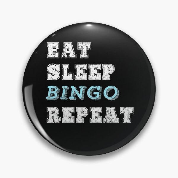 Item preview, Eat Sleep Bingo Repeat Funny Game Night Church Fan Player Caller Gift designed and sold by carlhunt99.