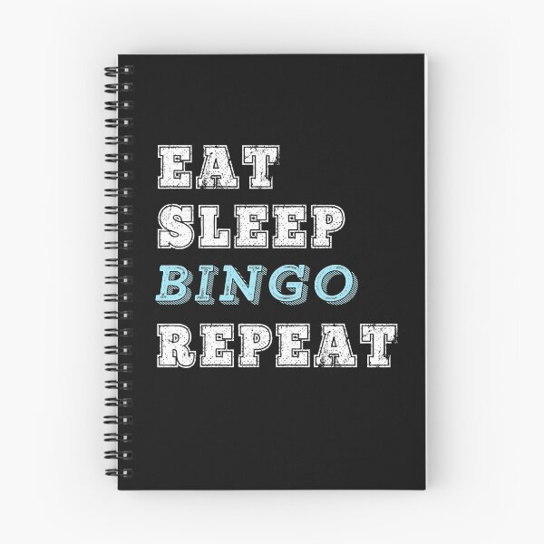 Item preview, Eat Sleep Bingo Repeat Funny Game Night Church Fan Player Caller Gift designed and sold by carlhunt99.