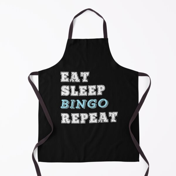 Item preview, Eat Sleep Bingo Repeat Funny Game Night Church Fan Player Caller Gift designed and sold by carlhunt99.