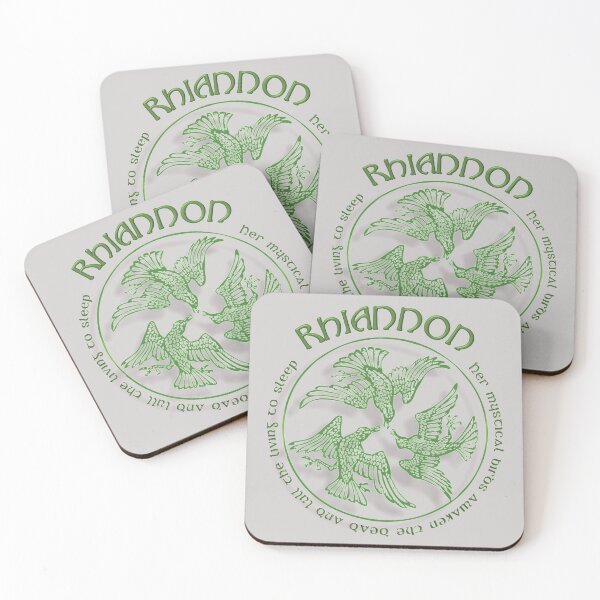 Item preview, Rhiannon con sus pájaros cantores místicos designed and sold by Prints4Pagans.