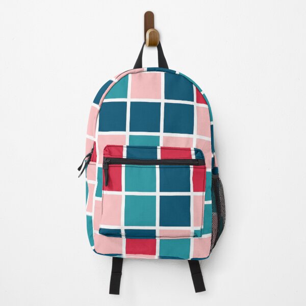 Item preview, Abstract pattern with square multicolor tiles designed and sold by acidmit.