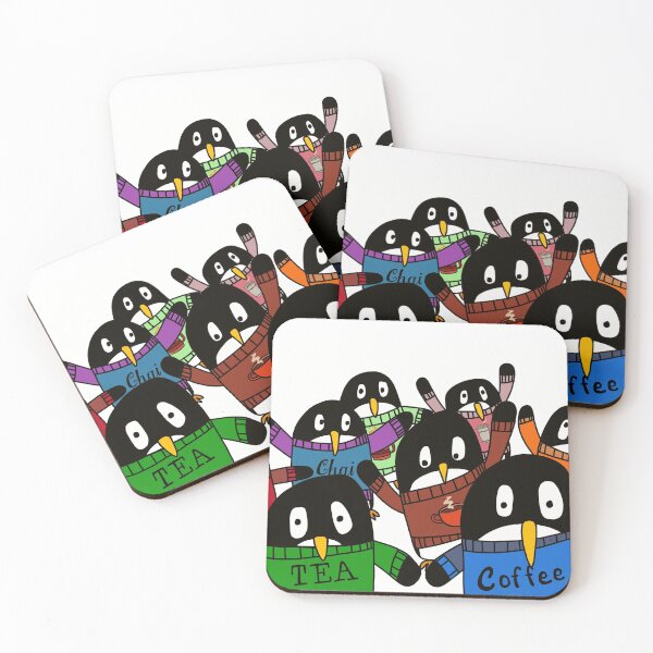 Item preview, THIRSTY PENGUINS designed and sold by sunnyandpea.