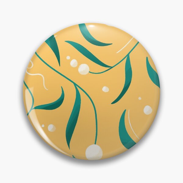 Item preview, Elegant foliage yellow pattern designed and sold by truffleivy.