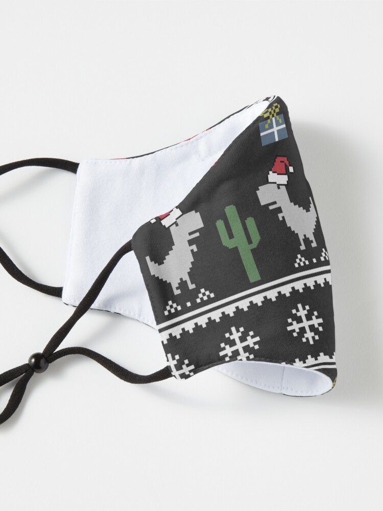 Alternate view of Trex Cactus Offline on Christmas Time Mask