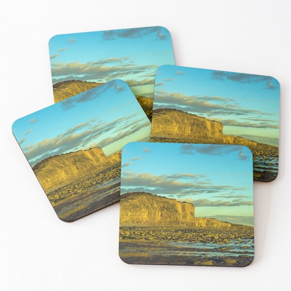 Item preview, The evening light at Llantwit Major beach on the Glamorgan Heritage Coast, south Wales designed and sold by Cameranick.