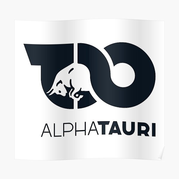 AlphaTauri merch Poster