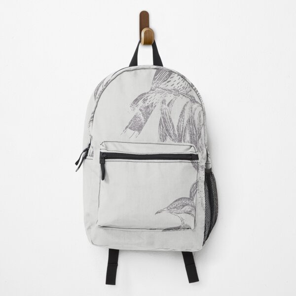 Item preview, Vintage bird print in grey colourway designed and sold by psygon.