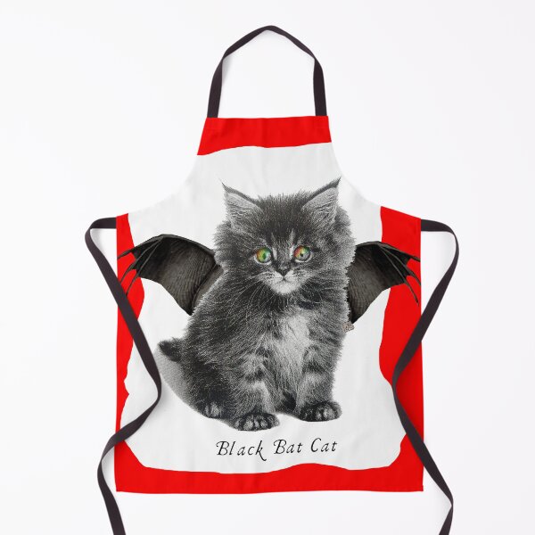 Item preview, Black Bat Cat - Rainbow Eyes (By ACCI) White designed and sold by VanyssaGraphics.