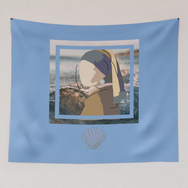 Item preview, Girl with a pearl from the sea 2.0 designed and sold by GabareyMaanyo.