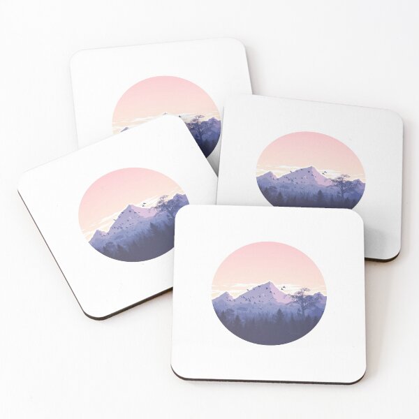 Item preview, Minimal Outdoor Mountains Sunset Design designed and sold by Seth's Tees.