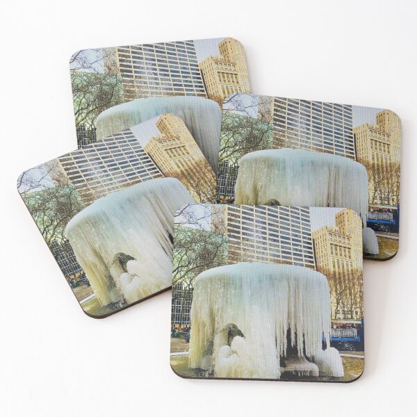 Item preview, Frozen Fountain in the Park designed and sold by prapa.