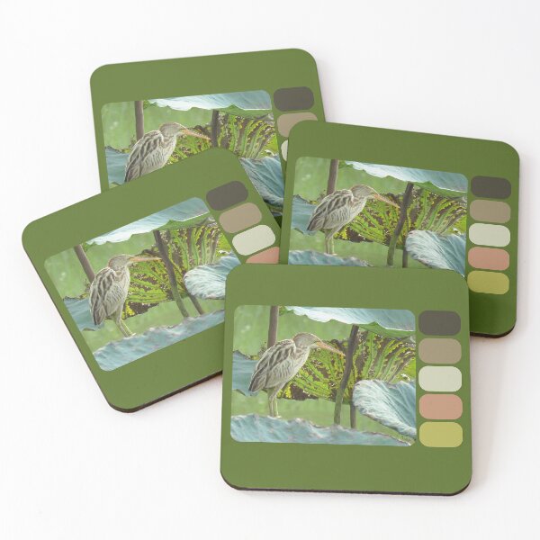 Item preview, Yellow Bittern Nature Palette designed and sold by Linda Walsh.