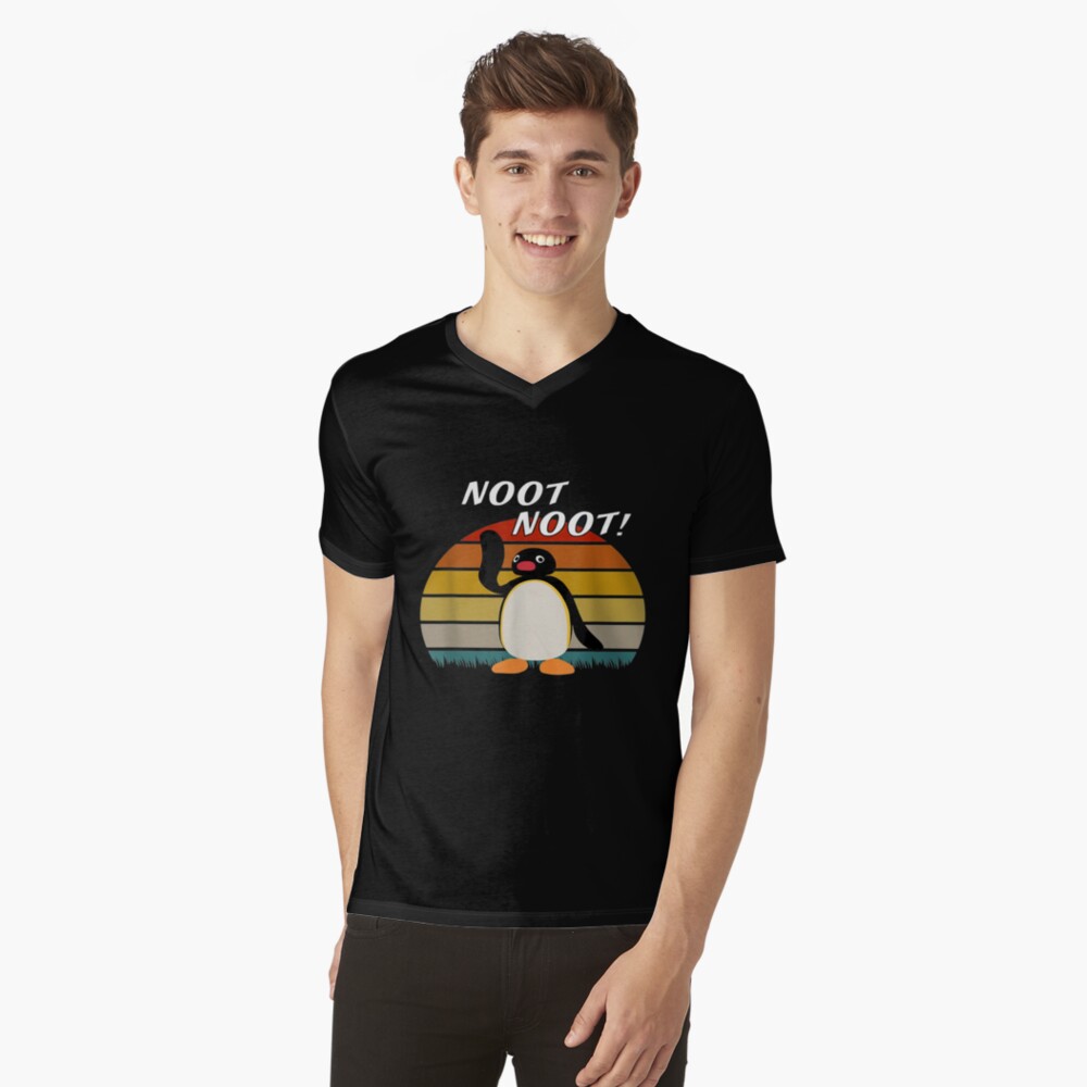 Vista previa del artículo con la obra «Camiseta de cuello en V», diseñado y vendido por BTGTEES.