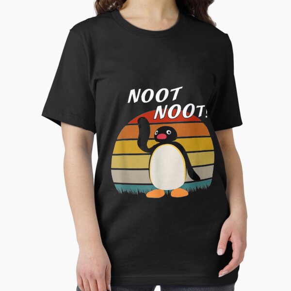 Vista previa del artículo con la obra «Noot Noot Penguin Vintage Gift para hombres mujeres camiseta divertida», diseñado y vendido por BTGTEES.