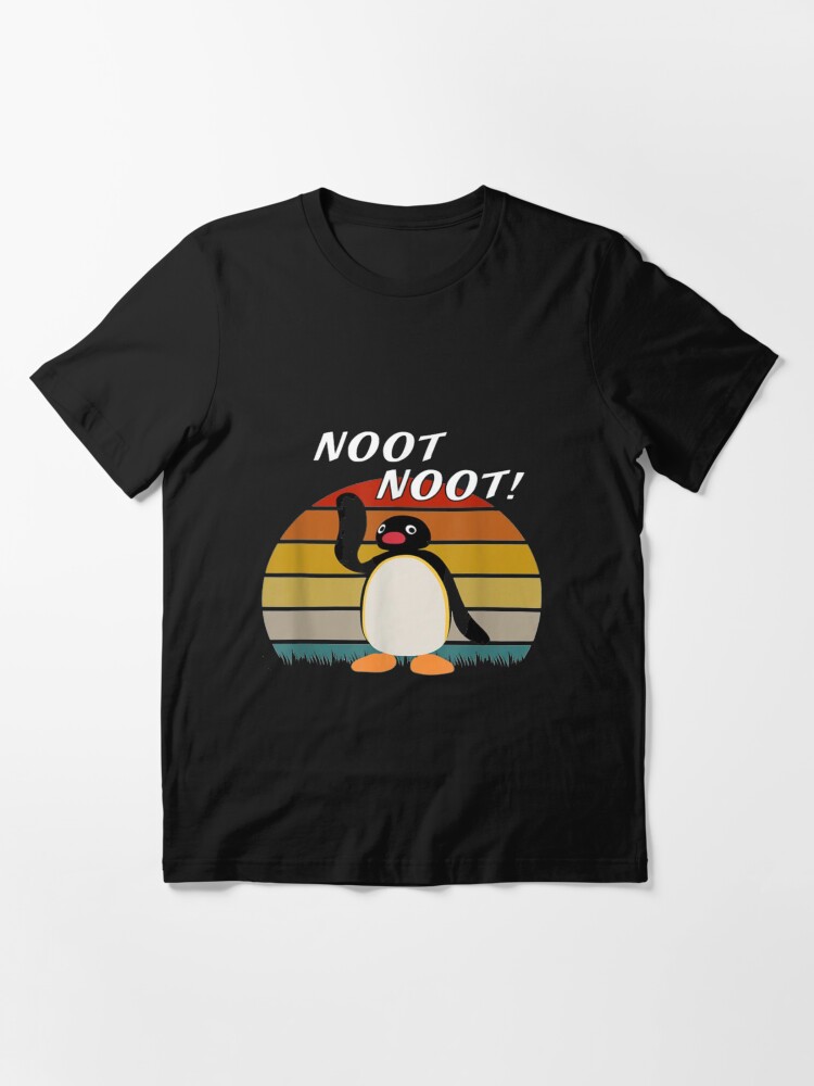 Imagen 3 de 7, Camiseta esencial con la obra Noot Noot Penguin Vintage Gift para hombres mujeres camiseta divertida, diseñada y vendida por BTGTEES.