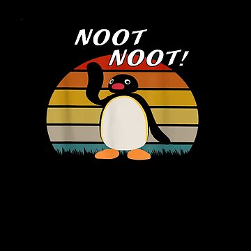Imagen de la obra Noot Noot Penguin Vintage Gift para hombres mujeres camiseta divertida de BTGTEES