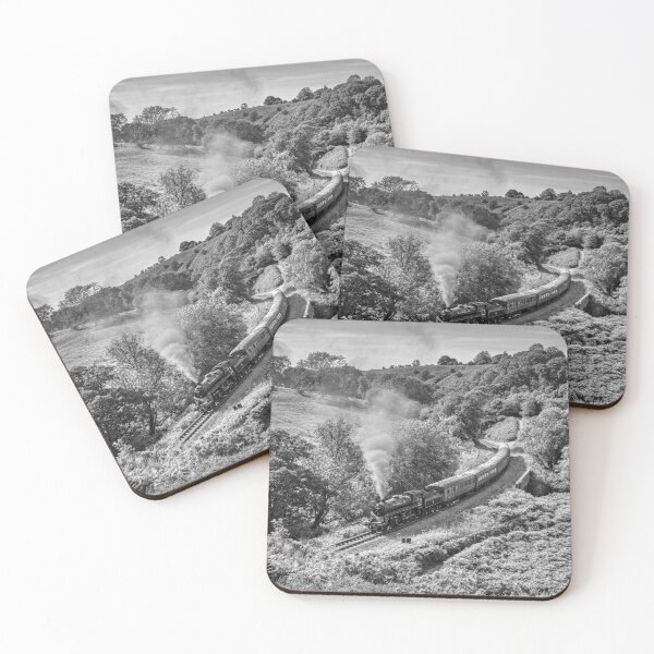 Item preview, North Yorkshire Moors Railway - Black and White designed and sold by Steve H Clark.