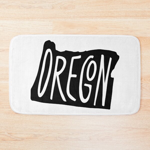 Item preview, Oregon State USA Outline Map (Black) designed and sold by acatalepsys.