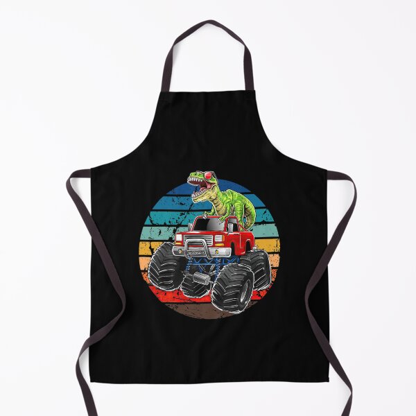 Item preview, Retro Monster Truck Dinosaur Vintage Sunset Gift designed and sold by robtkatch86.