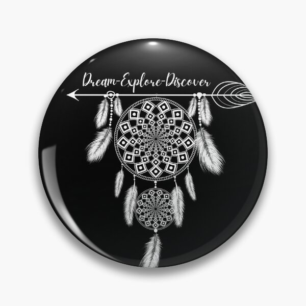 Item preview, Dream Explore Discover Dreamcatcher designed and sold by raeofhopequotes.