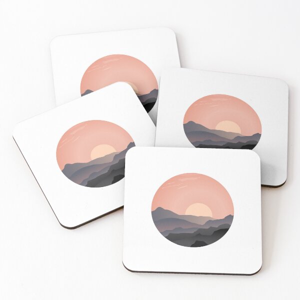 Item preview, Minimal Outdoor Mountains Sunset National Park Design designed and sold by Seth's Tees.