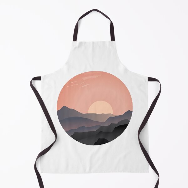Item preview, Minimal Outdoor Mountains Sunset National Park Design designed and sold by Seth's Tees.