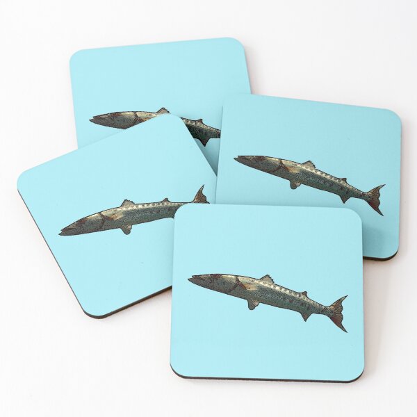 Item preview, Great Barracuda Black Alternate Print  designed and sold by designsasstultd.