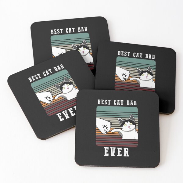 Item preview, Best Cat Dad Ever Funny Cat Lover Gift designed and sold by samer11.