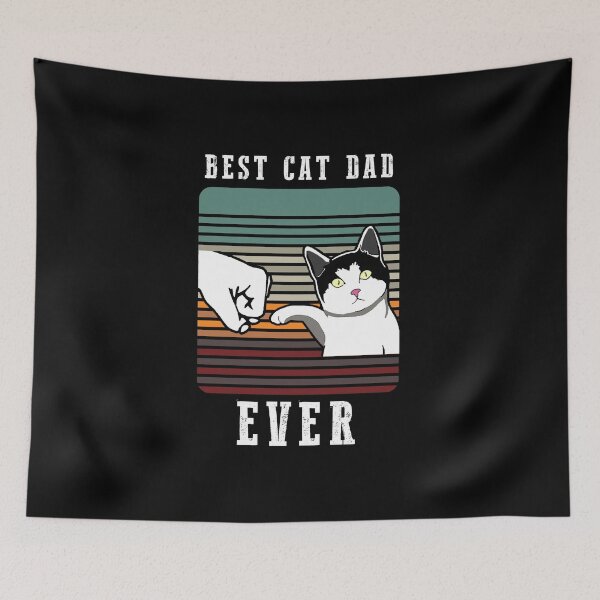 Item preview, Best Cat Dad Ever Funny Cat Lover Gift designed and sold by samer11.