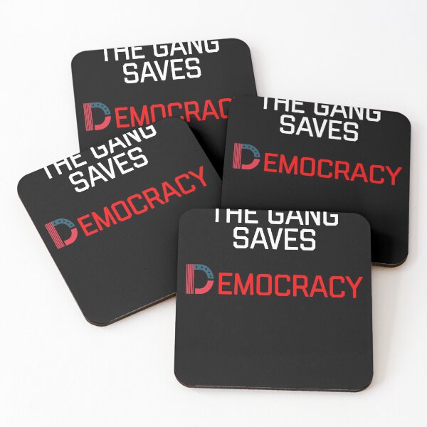 Item preview, The gang saves democracy designed and sold by MihneaL.